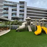Apartamento Moderno Con Vista Al Mar Y Piscinas 1 Habitacion Con Balcon En Manzanillo,Cartagena