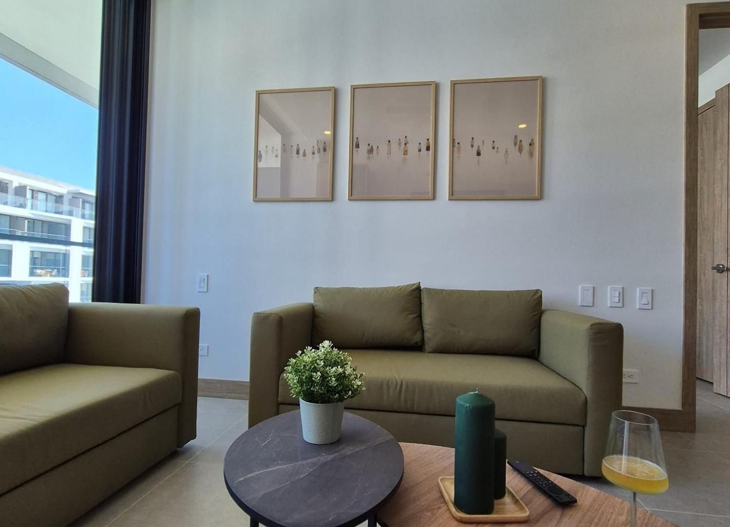 Moderno Con Vista Al Mar Y Piscinas 1 Habitación Con Balcón En Manzanillo,cartagena * Cartagena