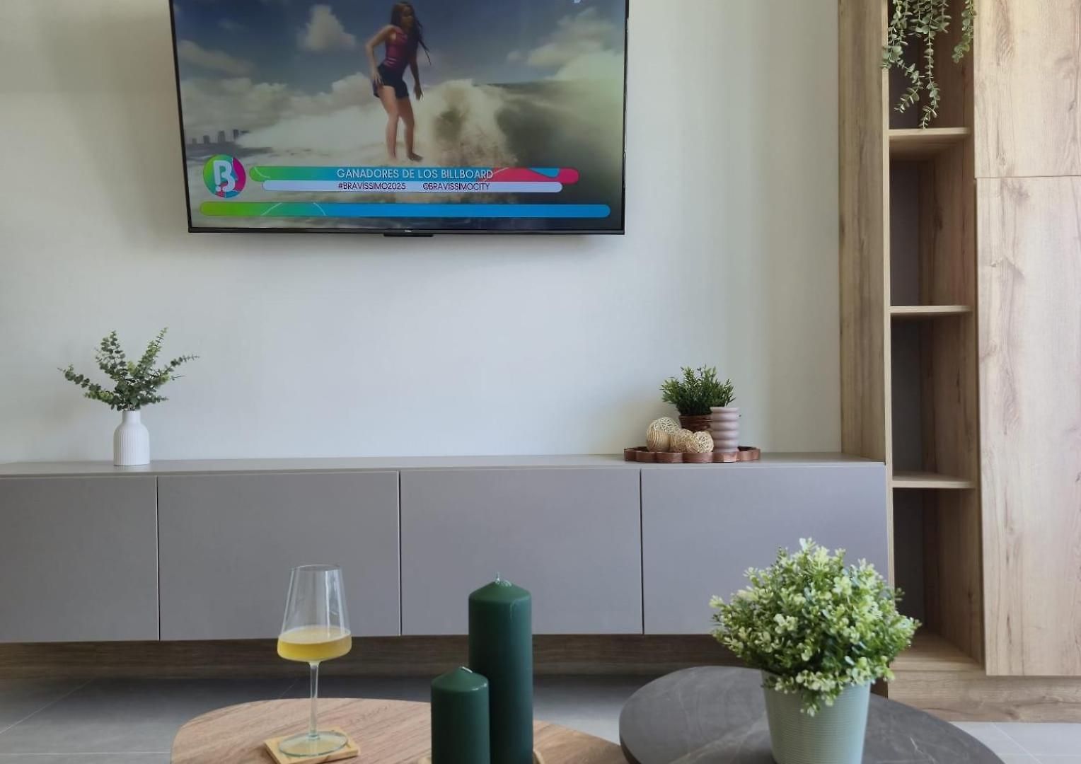 Moderno Con Vista Al Mar Y Piscinas 1 Habitación Con Balcón En Manzanillo,cartagena Apartamento