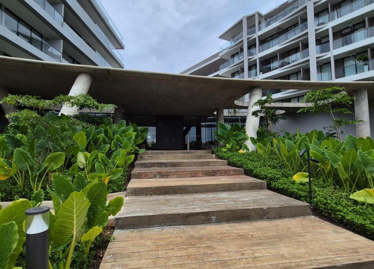 Apartamento Moderno Con Vista Al Mar Y Piscinas 1 Habitación Con Balcón En Manzanillo,cartagena *