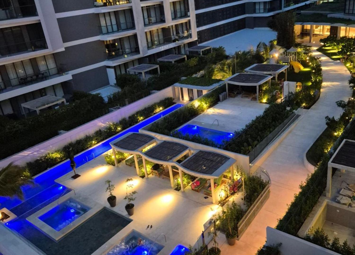 Moderno Con Vista Al Mar Y Piscinas 1 Habitación Con Balcón En Manzanillo,cartagena * Cartagena
