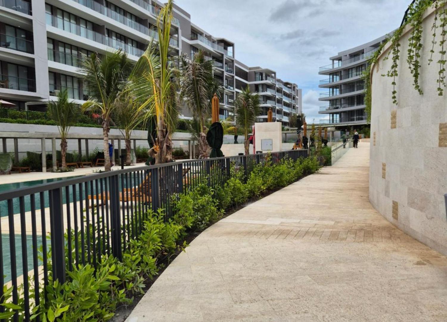 Moderno Con Vista Al Mar Y Piscinas 1 Habitación Con Balcón En Manzanillo,cartagena
