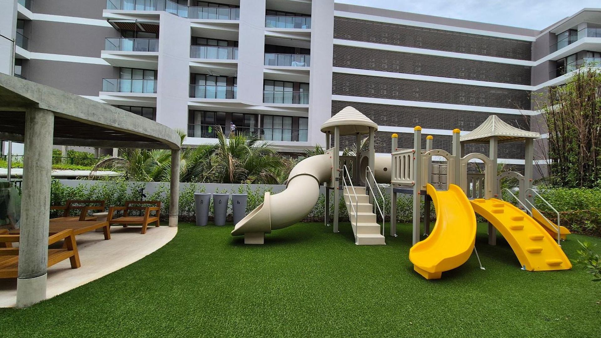 Apartamento Moderno Con Vista Al Mar Y Piscinas 1 Habitación Con Balcón En Manzanillo,cartagena