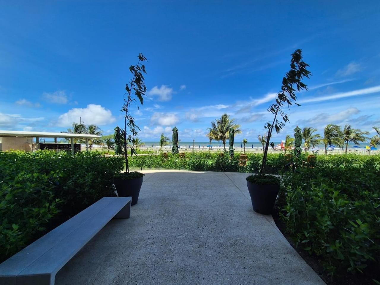 Moderno Con Vista Al Mar Y Piscinas 1 Habitación Con Balcón En Manzanillo,cartagena Apartamento Cartagena