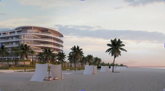 Moderno Con Vista Al Mar Y Piscinas 1 Habitación Con Balcón En Manzanillo,cartagena