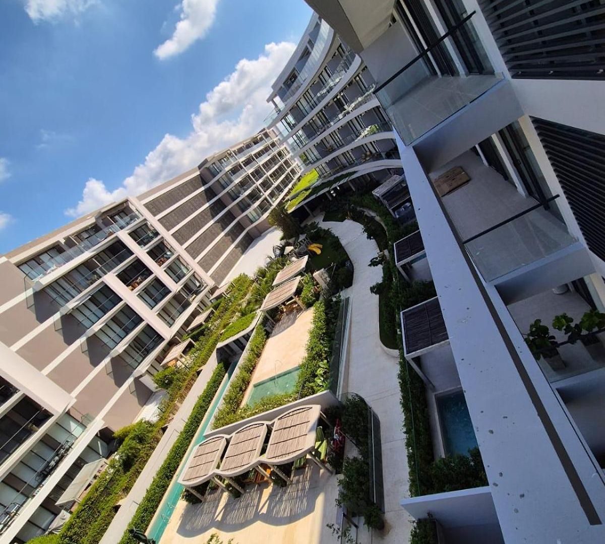 Moderno Con Vista Al Mar Y Piscinas 1 Habitación Con Balcón En Manzanillo,cartagena Apartamento *