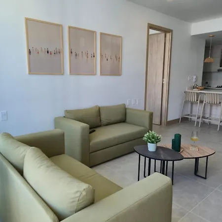 Moderno Con Vista Al Mar Y Piscinas 1 Habitación Con Balcón En Manzanillo,cartagena *