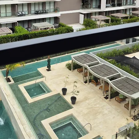 Apartamento Moderno Con Vista Al Mar Y Piscinas 1 Habitación Con Balcón En Manzanillo,cartagena *