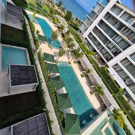 Moderno Con Vista Al Mar Y Piscinas 1 Habitación Con Balcón En Manzanillo,cartagena *
