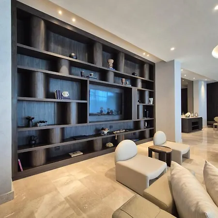 Apartamento Moderno Con Vista Al Mar Y Piscinas 1 Habitación Con Balcón En Manzanillo,cartagena *