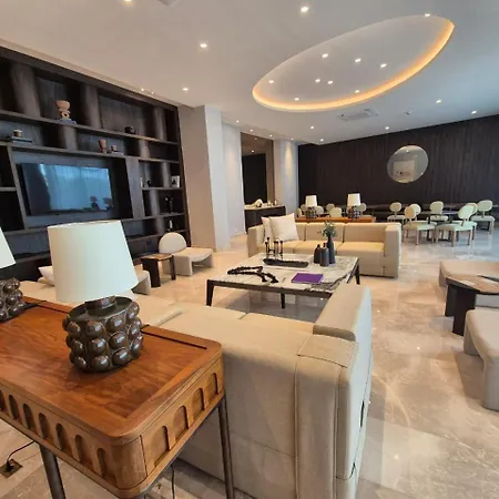 Apartamento Moderno Con Vista Al Mar Y Piscinas 1 Habitación Con Balcón En Manzanillo,cartagena *
