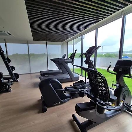 Apartamento Moderno Con Vista Al Mar Y Piscinas 1 Habitación Con Balcón En Manzanillo,cartagena *