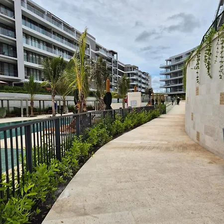 Moderno Con Vista Al Mar Y Piscinas 1 Habitación Con Balcón En Manzanillo,cartagena