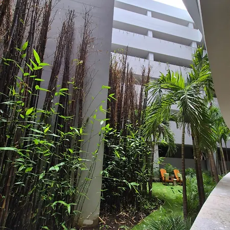 Apartamento Moderno Con Vista Al Mar Y Piscinas 1 Habitación Con Balcón En Manzanillo,cartagena *