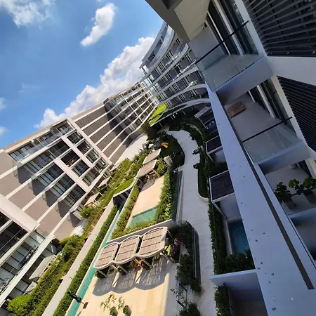 Moderno Con Vista Al Mar Y Piscinas 1 Habitación Con Balcón En Manzanillo,cartagena Apartamento *