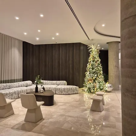 Apartamento Moderno Con Vista Al Mar Y Piscinas 1 Habitación Con Balcón En Manzanillo,cartagena