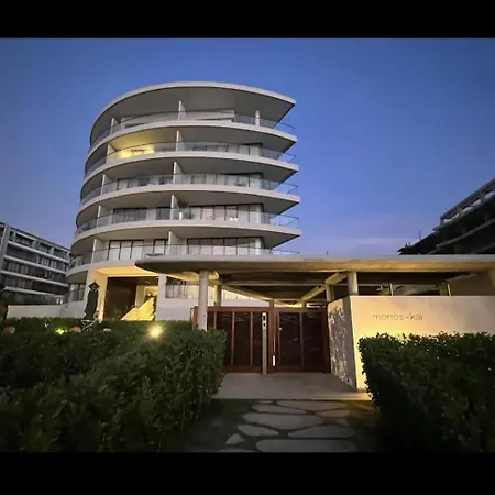 Apartamento Moderno Con Vista Al Mar Y Piscinas 1 Habitación Con Balcón En Manzanillo,cartagena *