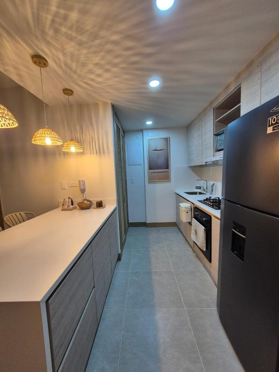 Apartamento Moderno Con Vista Al Mar Y Piscinas 1 Habitación Con Balcón En Manzanillo,cartagena Cartagena
